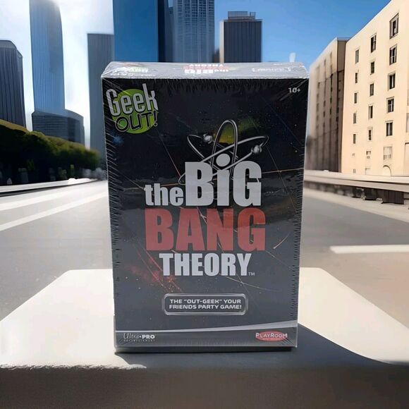 The Big Bang Theory GEEK-OUT! Board Game Party Entertainment FACTORY SEALED - Picture 11 of 11